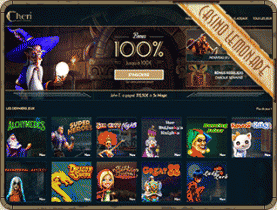 Screenshot Cheri Casino